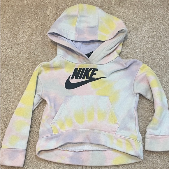 Nike Other - Nike Kids Pastel Tie-Dye Hoodie - Yellow and Purple
